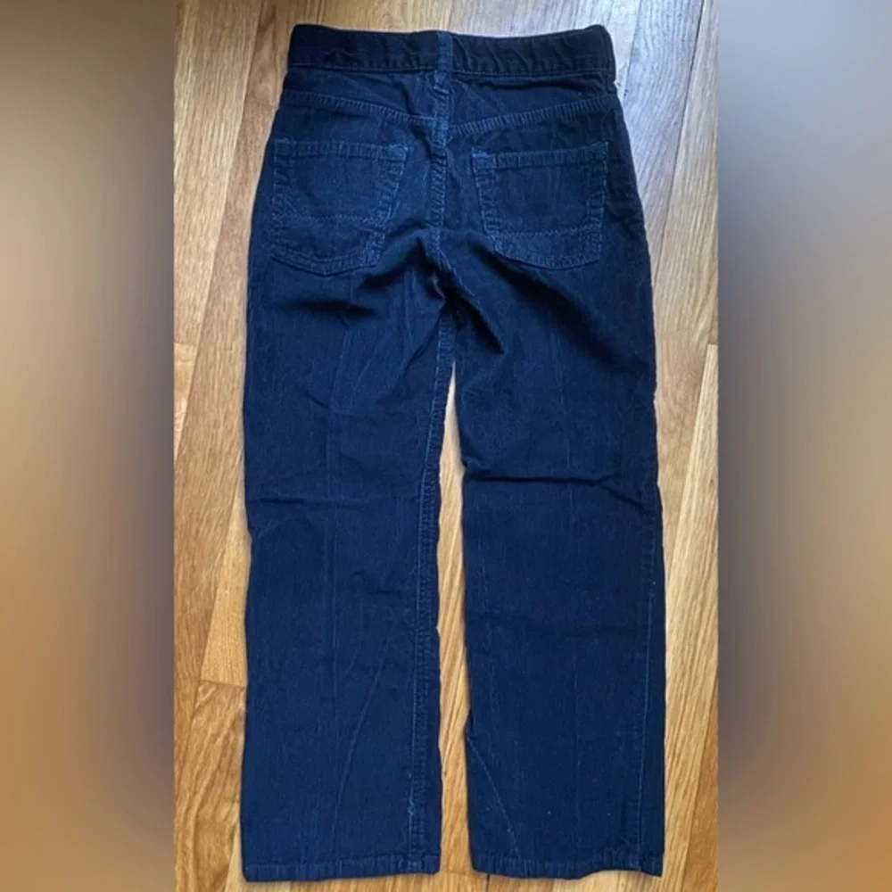 Gap Kids Navy Corduroy Pants Straight Fit Size 7